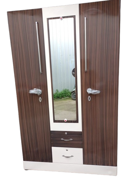 Dual Door Mild Steel Wardrobe