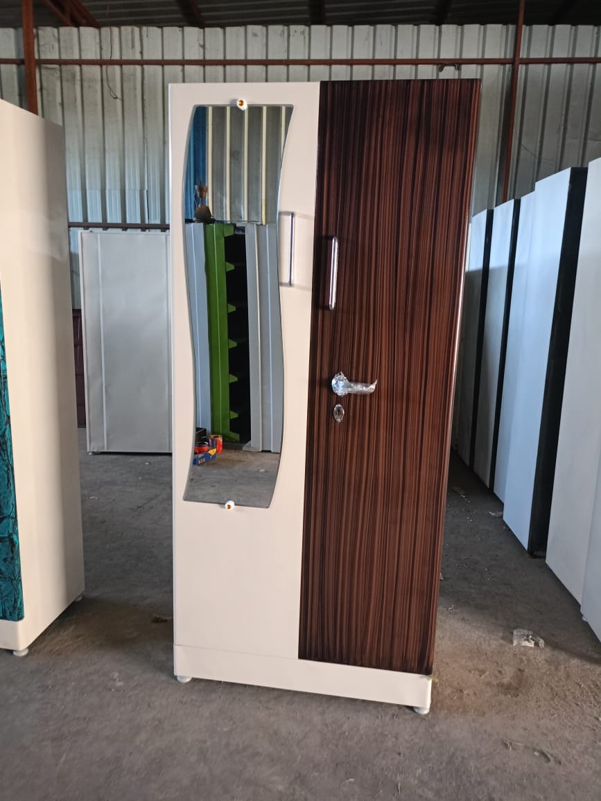 Alternative view of Triple Door Steel Almirah with Mirror