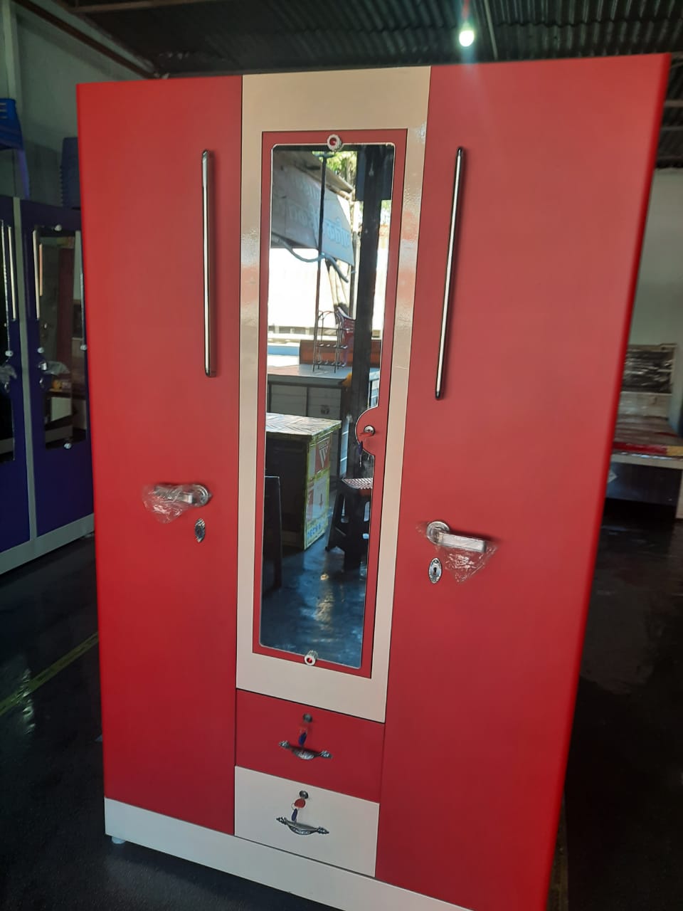 Alternative view of Modern Two-Door Steel Almirah